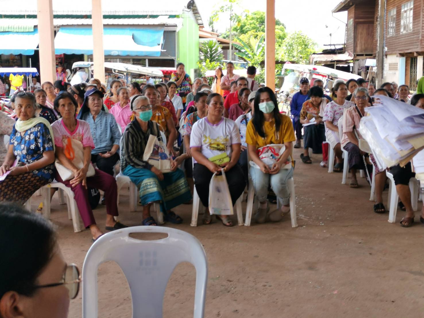 title - สำนักงานการปฏิรูปที่ดินจังหวัดบึงกาฬ ออกหน่วยรับคำร้องออกโฉนดเพื่อการเกษตร ให้แก่เกษตรกร
